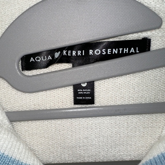 AQUA by Kerri Rosenthal Love hooded sweater Medium. CB - Picture 8 of 8